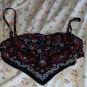 Women’s Bandana Bandeau Bikini Top